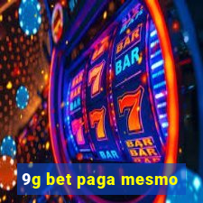 9g bet paga mesmo